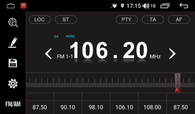 Штатное головное устройство KIA Rio (2017+) 10 дюймов на Android 9.0 NaviPilot DROID7L NPD9L-WR-K1105-10