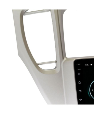 Штатная магнитола Toyota Kluger V, Highlander 2000-2007 Серая (авто без монитора) на Android 10, DSP, 4G, IPS, Carplay - Cardrox CD-4956-12 (12 дюймов)