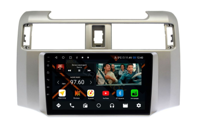 Штатная магнитола Toyota 4Runner 2009-2021 на Android 11, DSP, 4G, IPS / QLED 2K, Carplay - Cardrox CD-4430