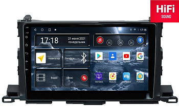 Автомагнитола штатная Redpower 75184 на Android 10 для для Toyota Highlander 3-поколение XU50 (03.2013-07.2020)