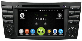 Штатная магнитола Roximo CarDroid RD-2505D для Mercedes Benz E-class W211 2002-2009 (Android 9.0) DSP