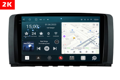 Автомагнитола штатная с 2K экраном Redpower 75169 на Android 10 для Mercedes-Benz R-Class W251,V251 (03.2005-05.2013)