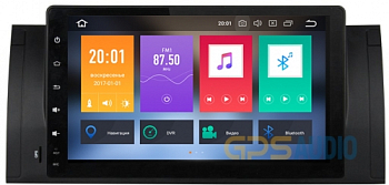 Штатное головное устройство для BMW X5 2000-2006 (E53), 5-я серия 1996-2003 (E39), 7-я серия 1994-2001 (E38) на Android 8.0 Carmedia KDO-9505