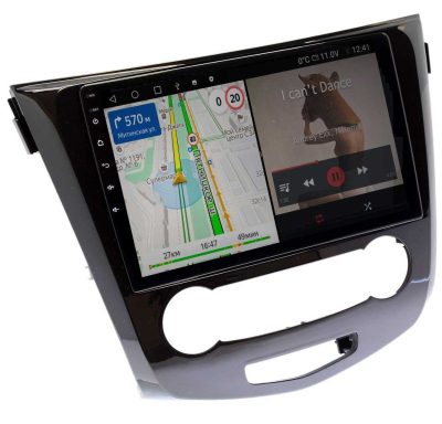 Штатная магнитола Nissan Qashqai, X-Trail 2014-2022 комплектация XE (кондиционер) на Android 11 - Cardrox CD-4009M