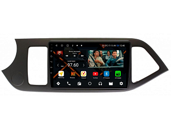 Штатная магнитола Kia Picanto II 2011-2016 на Android 11, DSP, 4G, IPS / QLED 2K, Carplay - Cardrox CD-4339