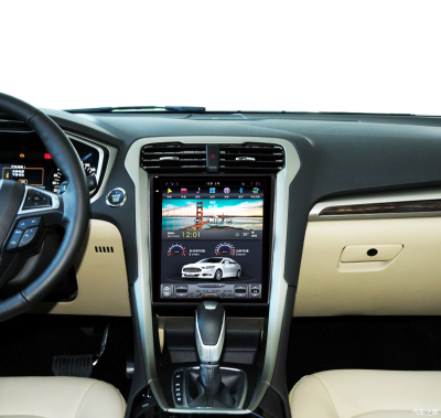 Магнитола Tesla для Ford Mondeo 5 2015+ кондиционер Android 11 - Carmedia ZF-1201M-Q6