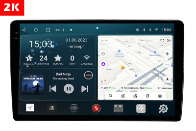 Автомагнитола штатная с 2K экраном Redpower 75407B на Android 10 для Volkswagen Passat B5 (08.1996-12.2005) черная