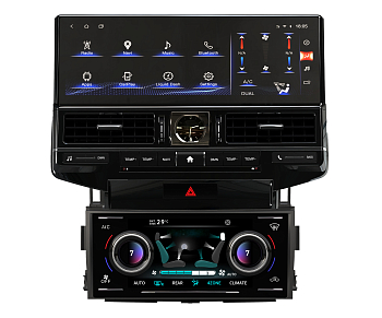 Магнитола для Toyota Land Cruiser 200 2007-2015 (для высоких комплектаций) на Android 12 - Carmedia ZH-T1602X Магнитола для Toyota Land Cruiser 200 2007-2015 (для высоких комплектаций) на Android 12 - Carmedia ZH-T1602X