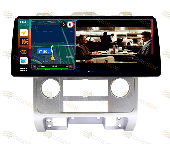 Штатная магнитола Ford Escape 2009+, Mazda Tribute 2007 - 2012 серая на Android 10, DSP, 4G, IPS, Carplay - Cardrox CD-4680-12 (12 дюймов)