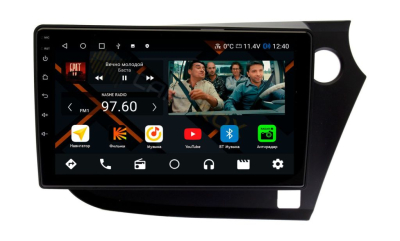 Штатная магнитола Honda Insight II 2009-2014 правый руль на Android 11, DSP, 4G, IPS / QLED 2K, Carplay - Cardrox CD-4389