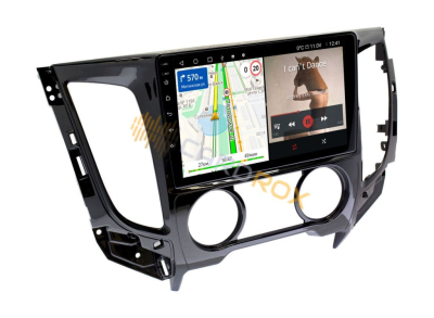 Штатная магнитола Mitsubishi L200 2015-2018 кондиционер на Android 11 - Cardrox CD-4284M