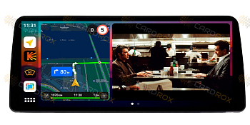 Штатная магнитола Toyota Tundra 2014-2021 черный глянец на Android 10, DSP, 4G, IPS, Carplay - Cardrox CD-4168-12 (12 дюймов)