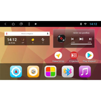 Штатная автомагнитола Android 8 VOMI VM2734-T8 Mitsubishi L200, Pajero Sport