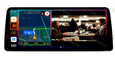Штатная магнитола Toyota Tundra 2014-2021 черный глянец на Android 10, DSP, 4G, IPS, Carplay - Cardrox CD-4168-12 (12 дюймов)