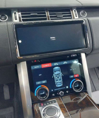 Цифровая LCD-панель управления климатом для Range Rover Vogue 2012-2016 (CD привод остается) - Radiola