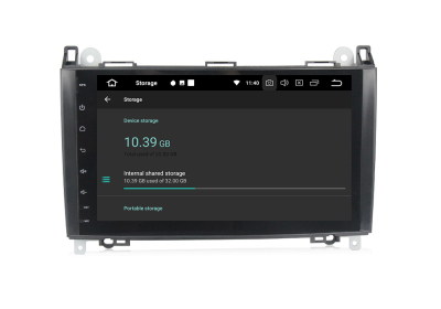 Штатное головное устройство Mercedes-Benz A класс 2004-2012, B класс 2005-2011, Viano 2007-2015, Vito 2007-2014, Sprinter 2006-2015 на Android 10 Carmedia MKD-M997-P6N