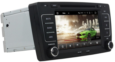 Штатная автомагнитола SKODA Octavia A5 2004-2013, Yeti 2009+ (взамен Swing/Bolero) Carmedia KD-8307-P5-32 Android 10 DSP