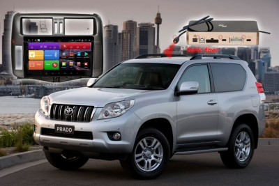 Автомагнитола штатная RedPower K 51065 IPS DSP на Android 8.0 для Toyota Land Cruiser Prado 150 2010-2013