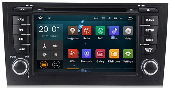 Штатная автомагнитола Android 10 Carmedia XN-A790-P30 для Audi A6 1998-2004 C5, Allroad 1998-2006 C5