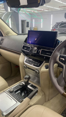 Штатная магнитола Toyota Land Cruiser 200 2015-н.в. на Android 12 - Radiola RDL-LC200 High (для комплектаций со штатной навигацией)