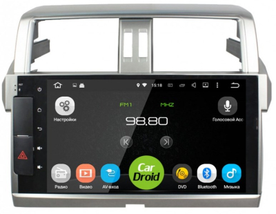 Штатная магнитола Roximo CarDroid RD-1116 для Toyota Prado 150 2013+ (Android 6.0) 10 дюймов