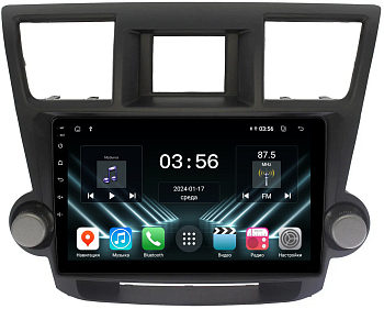 Штатная магнитола для Toyota Highlander 2007-2013 на Android 13 - FarCar (D/DX035M)