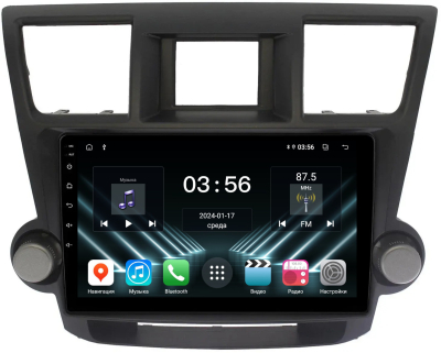 Штатная магнитола для Toyota Highlander 2007-2013 на Android 13 - FarCar (D/DX035M)