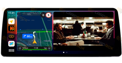 Штатная магнитола Toyota Hilux Pick Up 1997 - 2004 на Android 10, DSP, 4G, IPS, Carplay - Cardrox CD-4845-12 (12 дюймов)