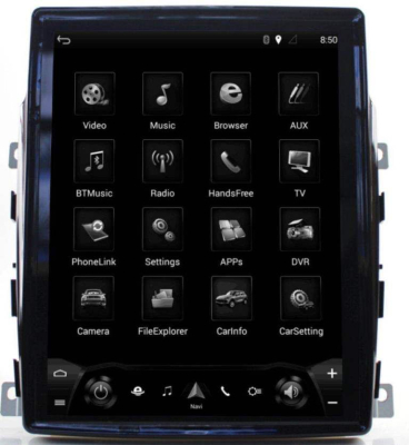 Штатное головное устройство Tesla для Porsche Cayenne 2011-2015 на Android 7.1 Carmedia NH-1004