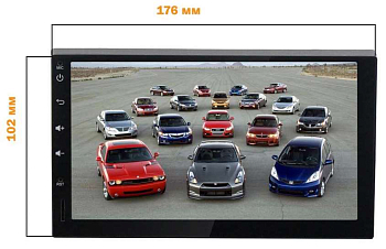 Универсальная автомагнитола 2DIN LeTrun 2584 на Android 8.0 DSP