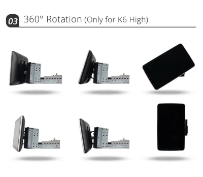 Универсальная магнитола 10''для 2DIN Universal на Android 12  - Carmedia OL-1008-Q