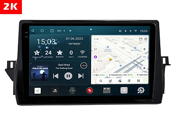 Автомагнитола штатная с 2K экраном RedPower 71332 Slim на Android 10 для Toyota Camry XV70 9-поколение, рестайлинг (11.2020-н.в.) (Стандарт, Стандарт Плюс и Классик.)
