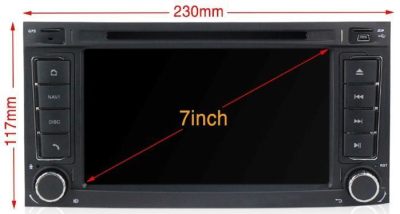 Штатное головное устройство Volkswagen Touareg, Transporter, Multivan на Android 10 Carmedia MKD-7016-P30