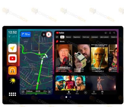 Штатная магнитола Toyota Sienna 2016-2018 на Android 10, DSP, 4G, IPS, Carplay - Cardrox CD-4961-13 (11-13 дюймов)