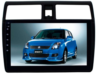 Штатная магнитола для Suzuki Swift c 2004 до 2010 года LeTrun 2760-1827 10 дюймов KD Android 8.x MTK 4G 2+16 Gb
