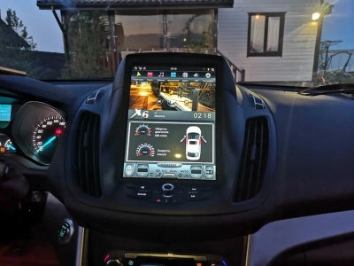 Магнитола Tesla для Ford Kuga II 2013+ на Android - Carmedia ZF-1002-Q6