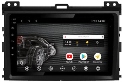 Штатная автомагнитола VOMI ST2691-TS9 для Toyota LC Prado 120 2002-2009 на Android 10
