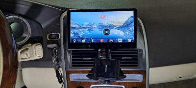 Автомагнитола штатная с 2K экраном RedPower 71360 Slim на Android 10 для Volvo XC60 1-поколение для комплектаций без экрана (05.2013-10.2017)