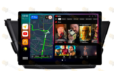 Штатная магнитола Toyota Prius Plus, Prius V 2011-2014 левый руль на Android 10, DSP, 4G, IPS, Carplay - Cardrox CD-4818-13 (11-13 дюймов)