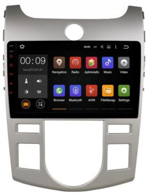 Штатная магнитола Roximo 4G (2K) RX-2321A KIA Cerato 2  auto-cond, 2006-2011 (Android 13)