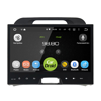 Штатная магнитола Roximo CarDroid RD-2313 для KIA Sportage 3 2010+ без DVD 10 (Android 5.1.1)