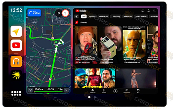Штатная магнитола Toyota Raize 2019+, Daihatsu Rocky 2019+ (замена заводской рамки 285х160) на Android 10, DSP, 4G, IPS, Carplay - Cardrox CD-4833-13 (11-13 дюймов)