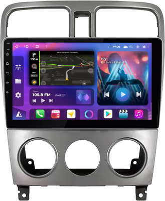 Штатная магнитола для Subaru Forester 2002-2008 на Android 13, QLED/2K, 4G - FarCar S500 Plus (3011M климат)