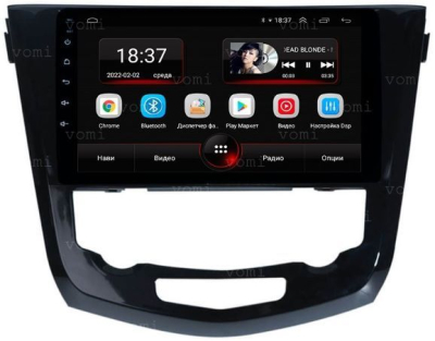 Штатная магнитола VOMI AK341R10-MTK Nissan X-Trail T32 2014-2022 / Qashqai J11 2014-2022 климат на Android 10