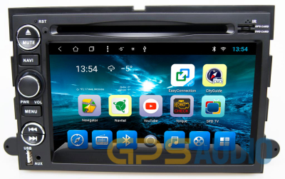 Штатное головное устройство FORD 188x118мм Explorer, Expedition, Mustang, F150, F250, F350, F450 на Android 8.1 CARMEDIA KR-7057-T8