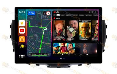 Штатная магнитола Kia Soul 2019-2022 на Android 10, DSP, 4G, IPS, Carplay - Cardrox CD-4378-13 (11-13 дюймов)