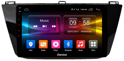 Штатная магнитола Ownice G10 S1913E для Volkswagen Tiguan 2017 (Android 8.1.0)