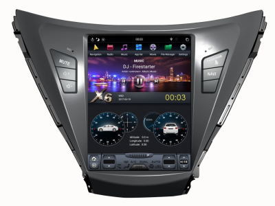 Магнитола Tesla для HYUNDAI Elantra 2011-2012/AVANTE  2011/I35 2011 на Android 9.0 Carmedia ZF-1153-DSP