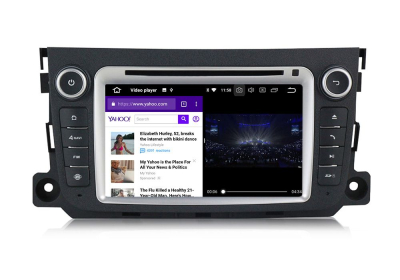 Штатная автомагнитола Mercedes Smart Fortwo, Forfour 2011-2014 Carmedia MKD-M794-P6 Android 10 DSP