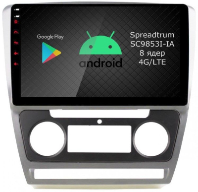 Штатная магнитола Roximo 2K / RI-3202S для Skoda Octavia A5 silver на Android 12 (8/128Gb)